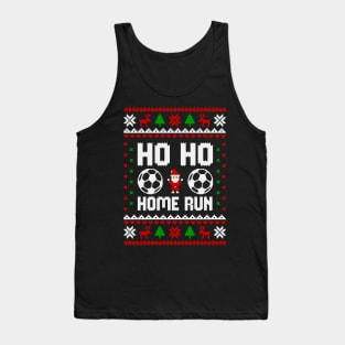 ho ho home run ugly sweater Tank Top